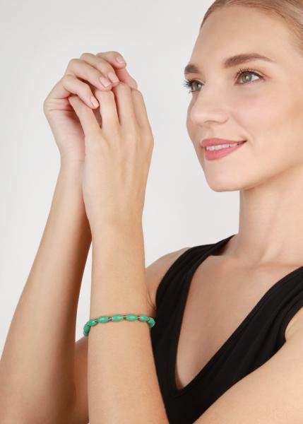 Grün - Petit Glamour d'Afrique - Armband von Konplott